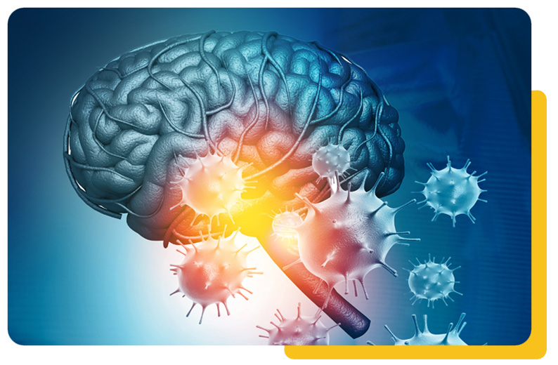 treatment resistant when the immune system targets brain